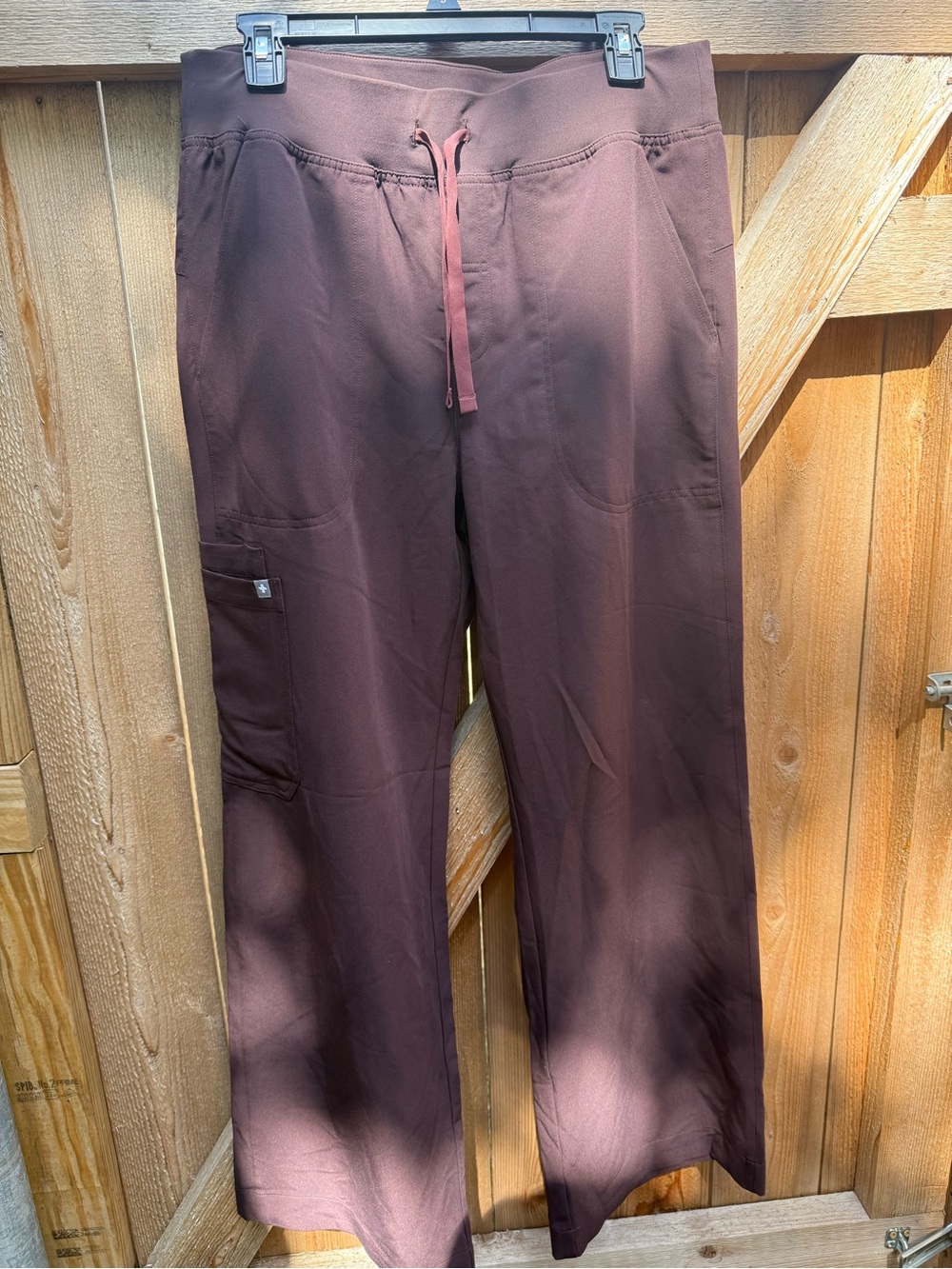 Espresso - FIGS Isabel wide leg